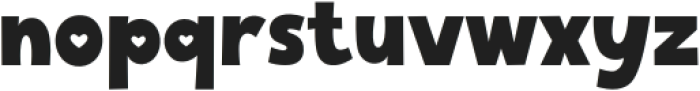 Silly Love Regular otf (400) Font LOWERCASE