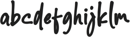 Silver Gowther Bold Reguler otf (700) Font LOWERCASE