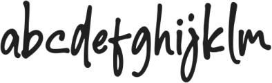 Silver Gowther Reguler otf (400) Font LOWERCASE