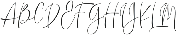 Silver Lovely Regular otf (400) Font UPPERCASE