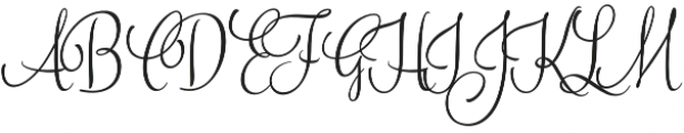 Silver Regular otf (400) Font UPPERCASE