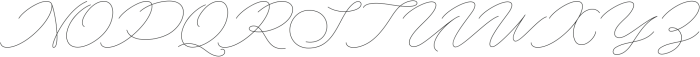 Silver Snowly Signature otf (400) Font UPPERCASE