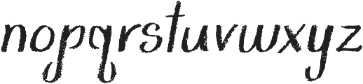 Silverfields - Italic otf (400) Font LOWERCASE