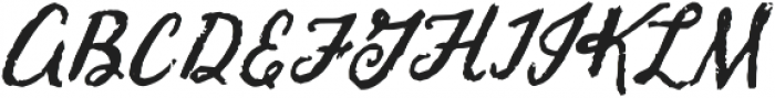 Silverfields Script - Italic otf (400) Font UPPERCASE