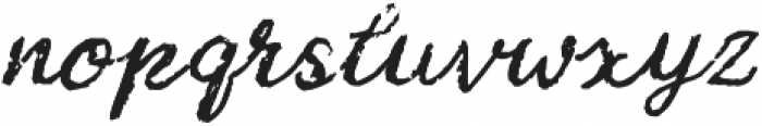 Silverfields Script - Italic otf (400) Font LOWERCASE