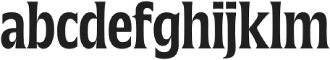 Silverspoon Condensed Bold otf (700) Font LOWERCASE