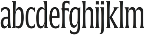 Silverspoon Condensed Light otf (300) Font LOWERCASE