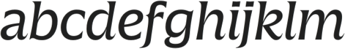 Silverspoon Light Italic otf (300) Font LOWERCASE