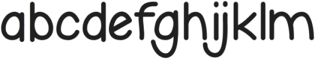 Simili Regular otf (400) Font LOWERCASE