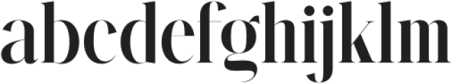 Simlong Regular otf (400) Font LOWERCASE