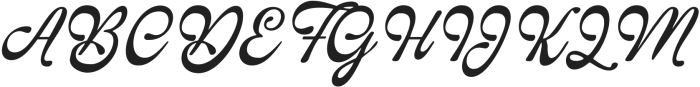 Simphoni Cloffer Italic Regular otf (400) Font