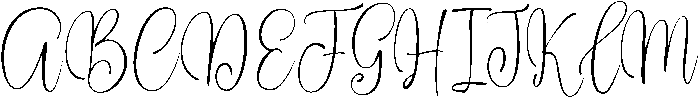 Simphony Regular otf (400) Font UPPERCASE
