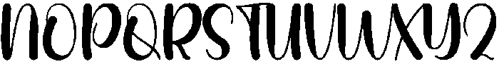 Simphony Regular otf (400) Font UPPERCASE