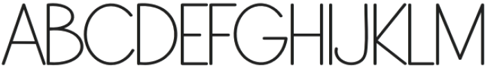 Simple Aesthetic Regular otf (400) Font UPPERCASE