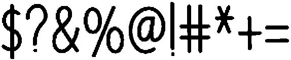 Simple Alphabet Regular otf (400) Font OTHER CHARS
