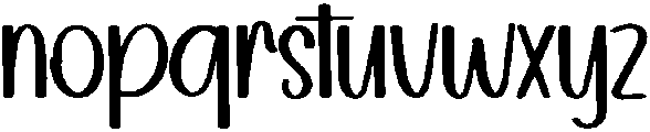 Simple Alphabet Regular otf (400) Font LOWERCASE