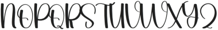 Simple Autography Regular otf (400) Font UPPERCASE