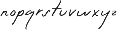 Simple Beauty Alt Regular otf (400) Font LOWERCASE