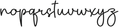 Simple Beauty Regular otf (400) Font LOWERCASE