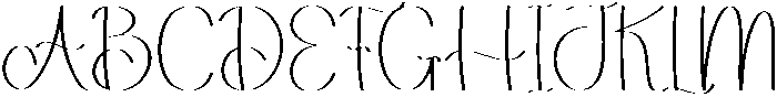 Simple Birthday Regular otf (400) Font UPPERCASE