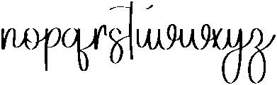 Simple Birthday Regular otf (400) Font LOWERCASE