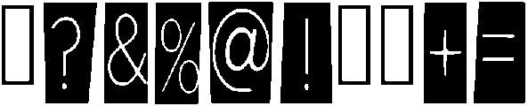 Simple Black Regular otf (900) Font OTHER CHARS