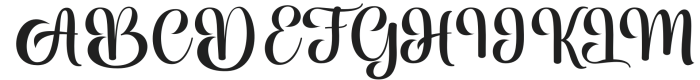 Simple Black Regular otf (900) Font UPPERCASE