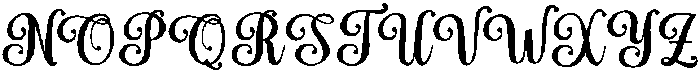 Simple Calligraphy Bold 2 Regular otf (700) Font UPPERCASE