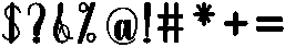 Simple Calligraphy Bold 4 Regular otf (700) Font OTHER CHARS
