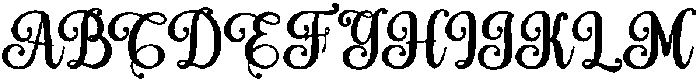 Simple Calligraphy Bold 4 Regular otf (700) Font UPPERCASE