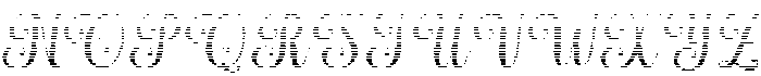 Simple Calligraphy Hatching Slant 2 Regular otf (400) Font UPPERCASE
