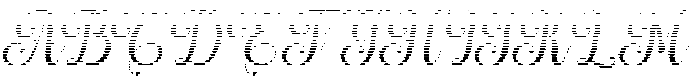 Simple Calligraphy Hatching Slant 6 Regular otf (400) Font UPPERCASE