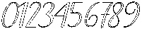 Simple Calligraphy Outline Slant 12 Regular otf (400) Font OTHER CHARS