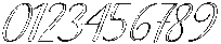 Simple Calligraphy Outline Slant 20 Regular otf (400) Font OTHER CHARS