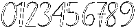 Simple Calligraphy Outline Slant 4 Regular otf (400) Font OTHER CHARS