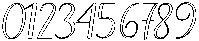 Simple Calligraphy Outline Slant 6 Regular otf (400) Font OTHER CHARS