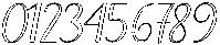 Simple Calligraphy Outline Slant 8 Regular otf (400) Font OTHER CHARS