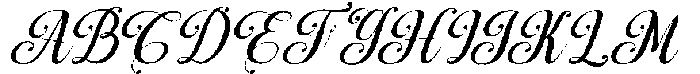 Simple Calligraphy Slant 20 Regular otf (400) Font