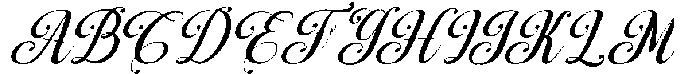 Simple Calligraphy Slant 24 Regular otf (400) Font