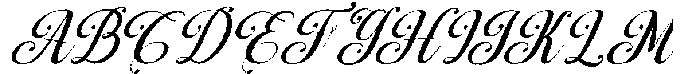 Simple Calligraphy Slant 26 Regular otf (400) Font