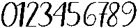 Simple Calligraphy Slant 6 Regular otf (400) Font OTHER CHARS