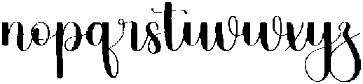 Simple Christmas Regular otf (400) Font LOWERCASE