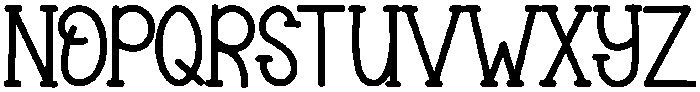 Simple Creative Regular otf (400) Font UPPERCASE