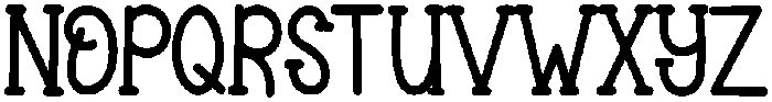 Simple Creative Regular otf (400) Font LOWERCASE