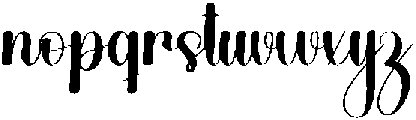 Simple Desember Regular otf (400) Font LOWERCASE