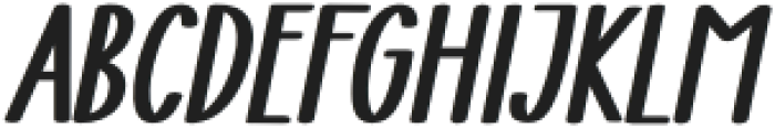 Simple Design Italic Regular otf (400) Font LOWERCASE