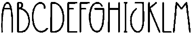 Simple Designer Regular otf (400) Font UPPERCASE