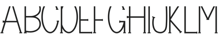 Simple Dream Regular otf (400) Font UPPERCASE