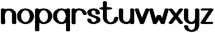 Simple English Regular otf (400) Font LOWERCASE