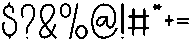 Simple Familiar Regular otf (400) Font OTHER CHARS